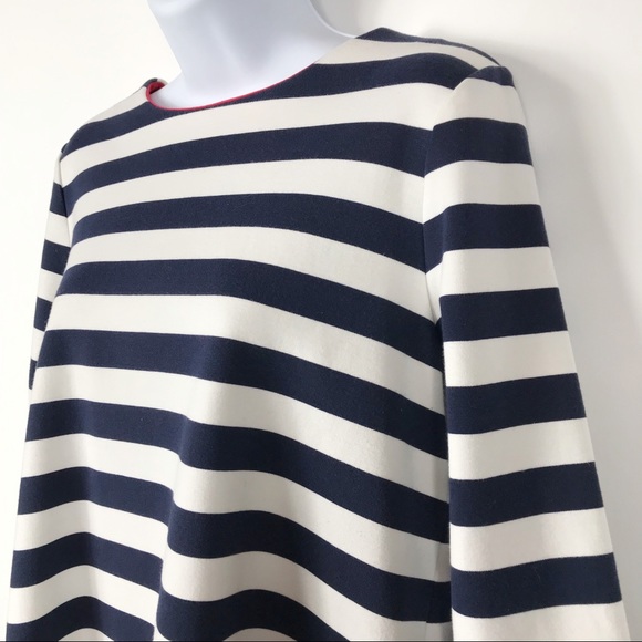 Tommy Hilfiger Nautical Navy & White Striped Top - Picture 3 of 8